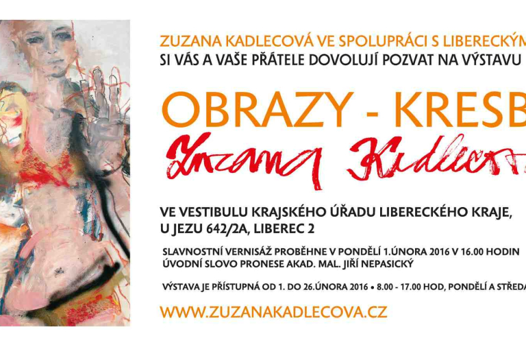Vestibul úřadu ozdobí v únoru kresby Zuzany Kadlecové